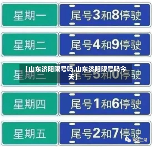【山东济阳限号吗,山东济阳限号吗今天】-第3张图片