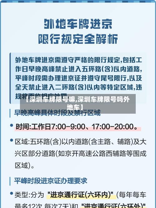 【深圳车牌限号嘛,深圳车牌限号吗外地车】