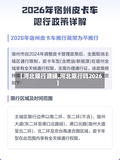 【河北限行调换,河北限行吗2026】-第2张图片