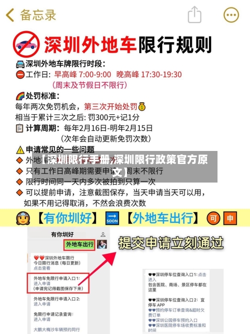 【深圳限行手册,深圳限行政策官方原文】-第2张图片