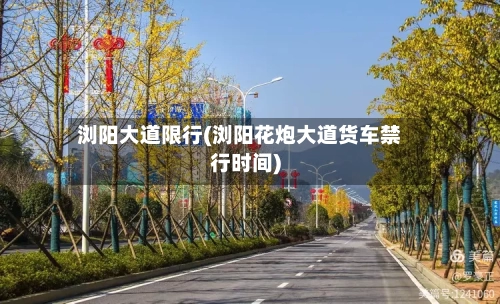 浏阳大道限行(浏阳花炮大道货车禁行时间)