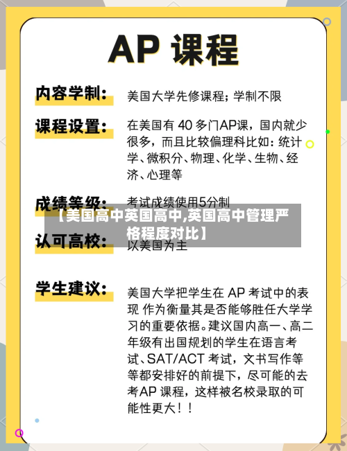 【美国高中英国高中,英国高中管理严格程度对比】-第3张图片