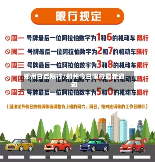 郑州日后限行/郑州今日限行最新通知-第2张图片