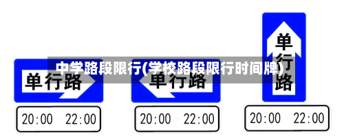 中学路段限行(学校路段限行时间牌)-第3张图片