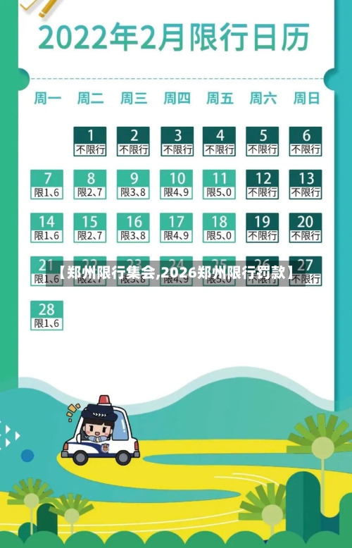 【郑州限行集会,2026郑州限行罚款】-第3张图片