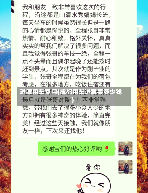 进藏租车费用(成都租车进藏要多少钱)