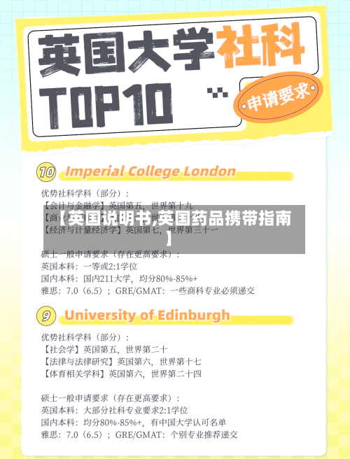 【英国说明书,英国药品携带指南】-第2张图片
