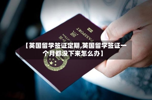 【英国留学签证定期,英国留学签证一个月都没下来怎么办】