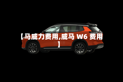 【马威力费用,威马 W6 费用】-第2张图片