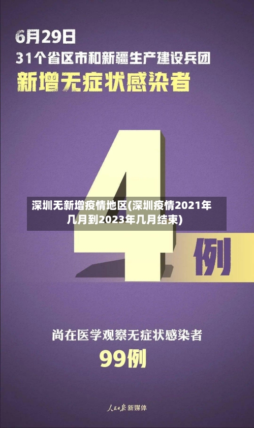深圳无新增疫情地区(深圳疫情2021年几月到2023年几月结束)