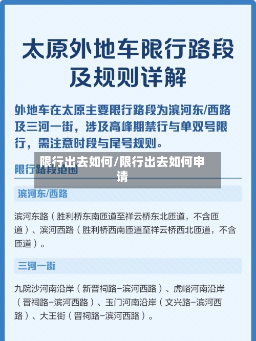 限行出去如何/限行出去如何申请