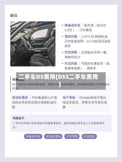 二手车DS费用(DS5二手车费用)-第2张图片