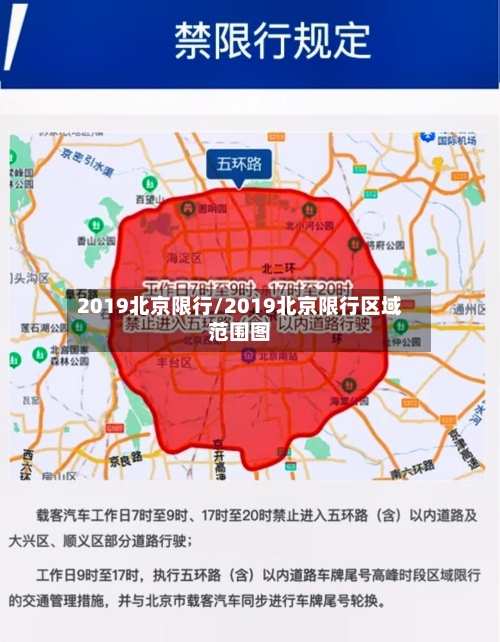 2019北京限行/2019北京限行区域范围图-第2张图片