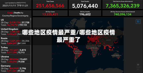 哪些地区疫情最严重/哪些地区疫情最严重了