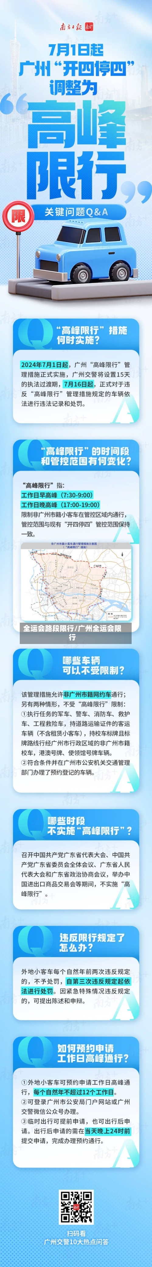 全运会路段限行/广州全运会限行-第2张图片