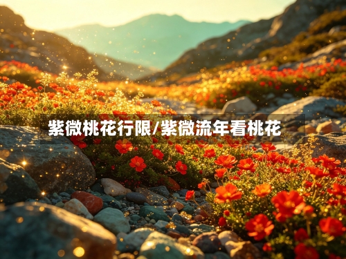 紫微桃花行限/紫微流年看桃花-第2张图片