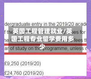 英国工程管理就业/英国工程专业留学费用多少-第2张图片