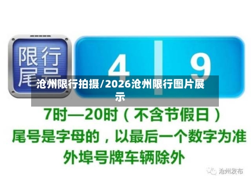 沧州限行拍摄/2026沧州限行图片展示-第2张图片