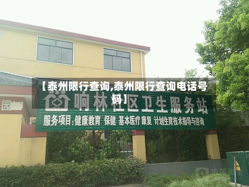 【泰州限行查询,泰州限行查询电话号码】-第3张图片