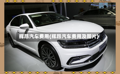 辉昂汽车费用(辉昂汽车费用及图片)-第3张图片