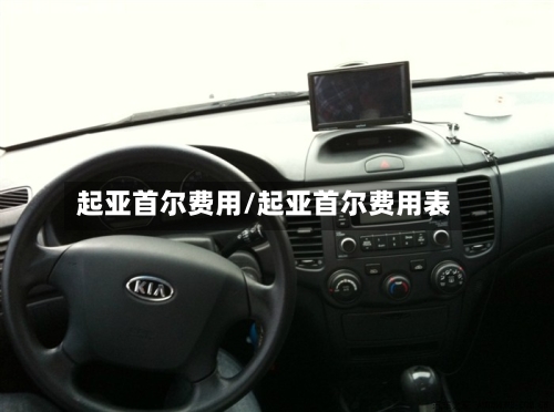 起亚首尔费用/起亚首尔费用表