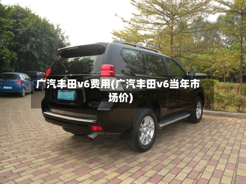 广汽丰田v6费用(广汽丰田v6当年市场价)