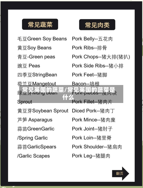 常见英国的蔬菜/常见英国的蔬菜是什么-第3张图片