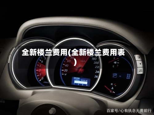 全新楼兰费用(全新楼兰费用表)-第2张图片