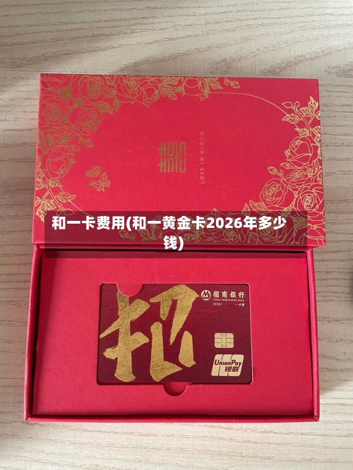 和一卡费用(和一黄金卡2026年多少钱)