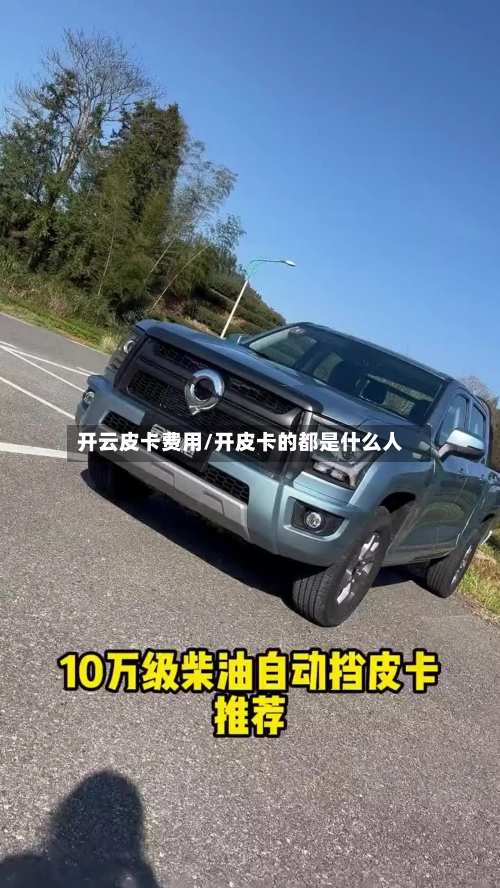 开云皮卡费用/开皮卡的都是什么人