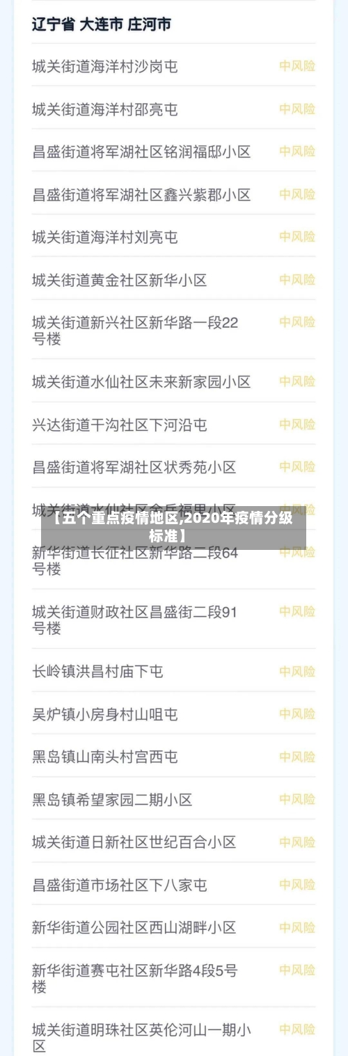 【五个重点疫情地区,2020年疫情分级标准】-第3张图片