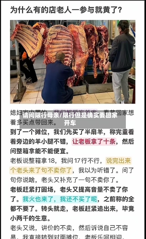 请问限行母亲/限行但是确实要回家开车-第2张图片