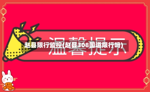 赵县限行监控(赵县308国道限行吗)-第2张图片