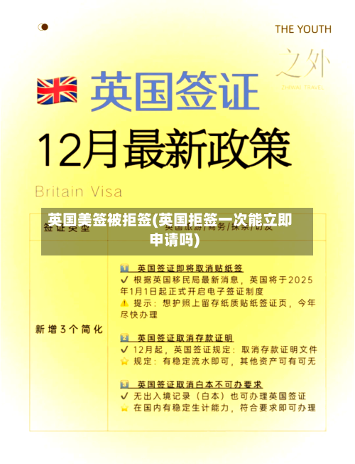 英国美签被拒签(英国拒签一次能立即申请吗)-第3张图片