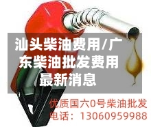 汕头柴油费用/广东柴油批发费用最新消息-第2张图片