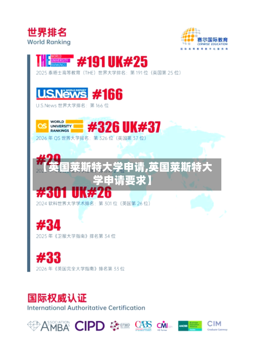 【英国莱斯特大学申请,英国莱斯特大学申请要求】