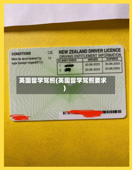 英国留学驾照(英国留学驾照要求)-第2张图片