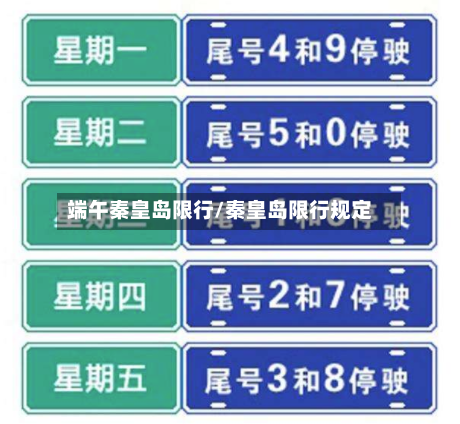 端午秦皇岛限行/秦皇岛限行规定-第2张图片