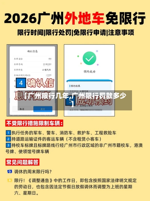 【广州限行几年,广州限行罚款多少】-第2张图片